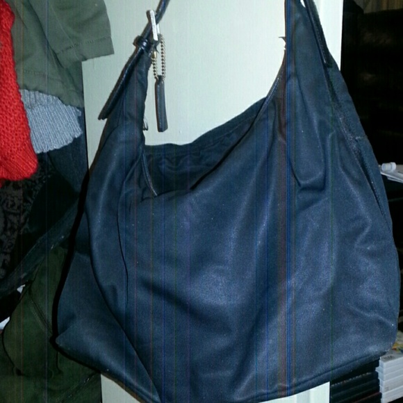 Black coach purse