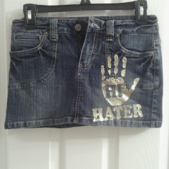 DENIM SKIRT