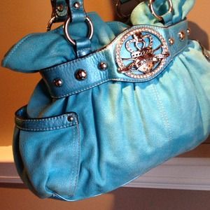 Blue Kathy Van Zeeland purse