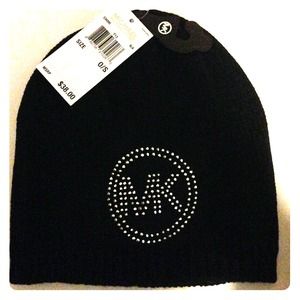 Black Michael Kors beanie