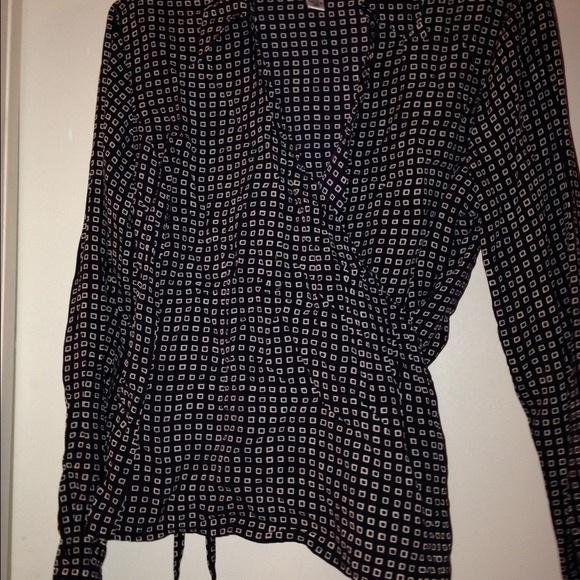 Talbots wrap top. Size 14 petite