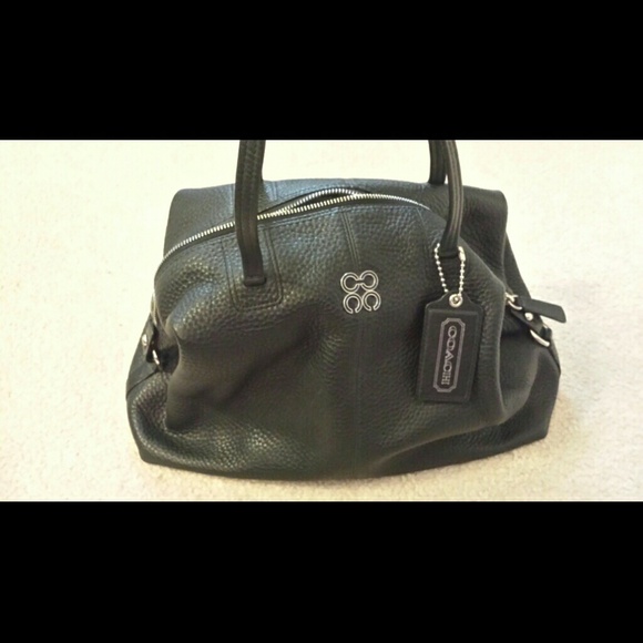 100% Authentic Coach Black Leather Purse