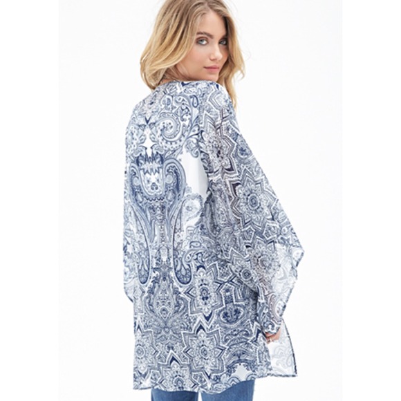 forever 21 sheer kimono