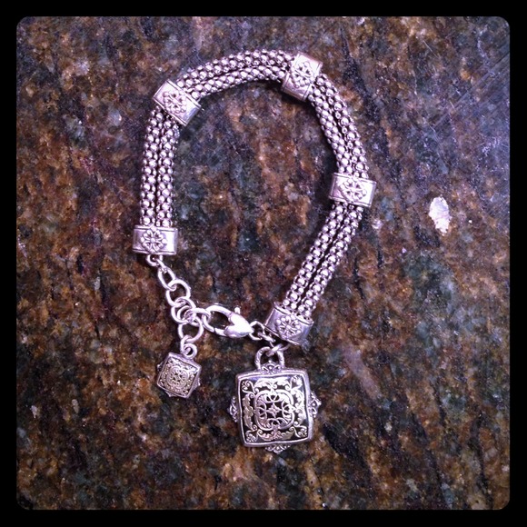 Brighton silver clasp bracelet