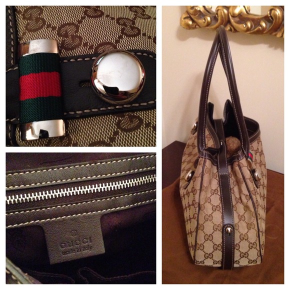 GUCCI monogram shoulder bag - Picture 2 of 6