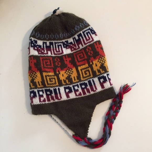 Authentic Peruvian knit hat