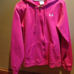 Pink medium Under Armour jacket!