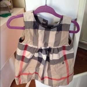 Burberry baby dress