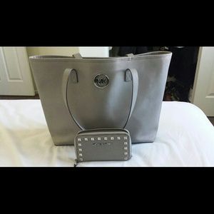Michael kors purse + wallet