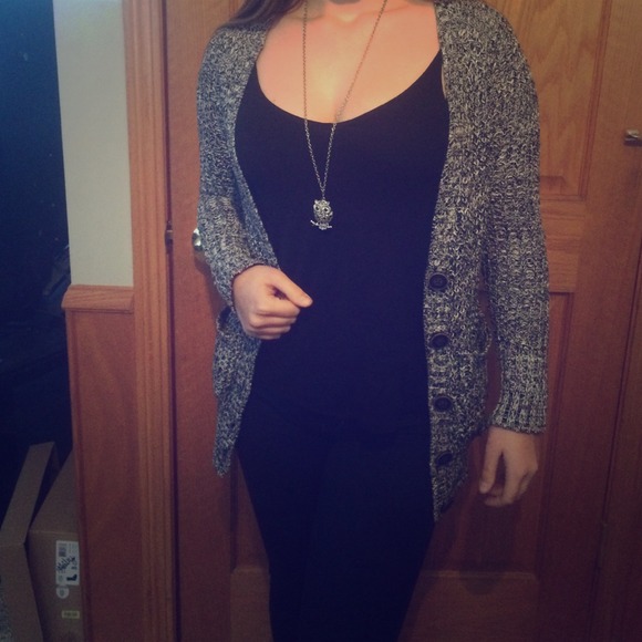 American eagle knit cardigan with buttons - Picture 1 of 4