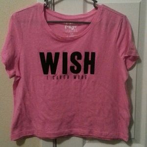 Wish I cared shirt