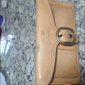 Coach leather wallet