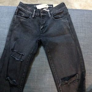 AEO black slashed Jegging