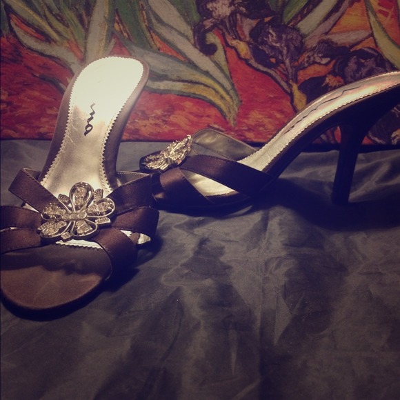💕 Vintage Nina | Brown Heels