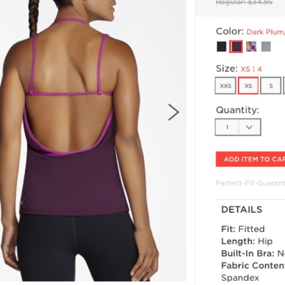 Fabletics workout tank