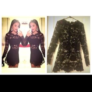 NWT! NEVER WORN! Black Lace Dress!