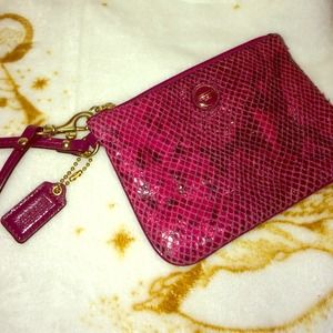 Coach wristlet