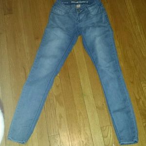 Denim jeggings size 1