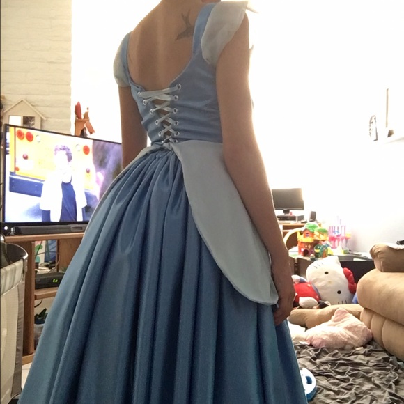 Handmade Cinderella costume.