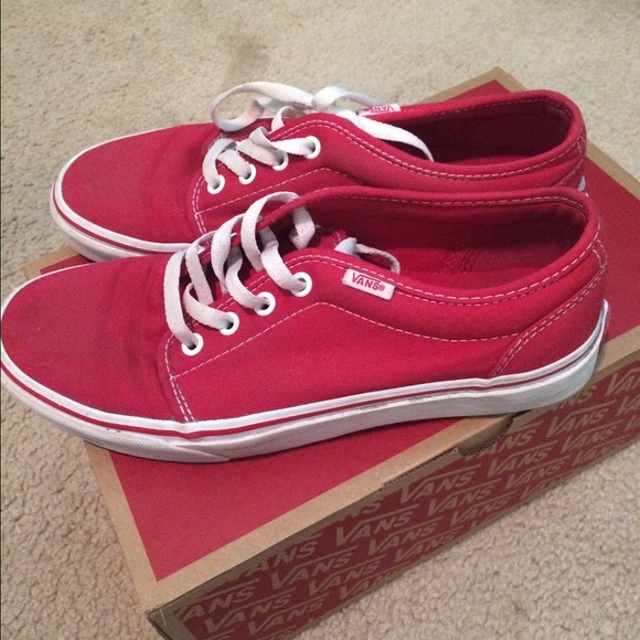 Red Era Vans