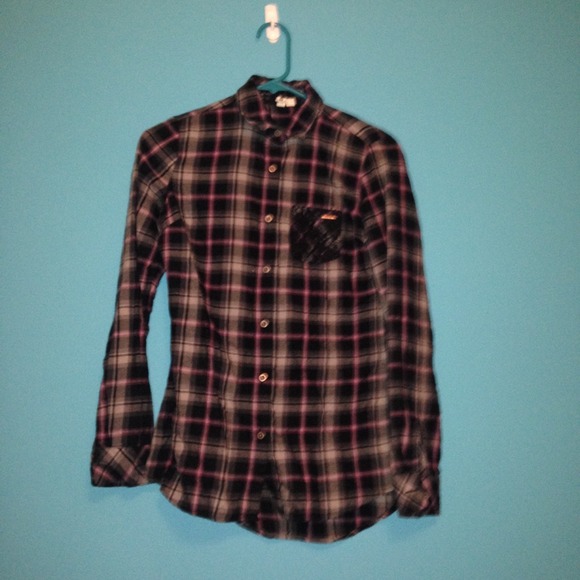 Glad to be plaid! Girly flannel.