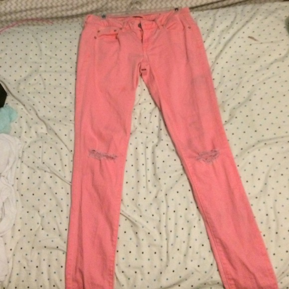 Pink American Eagle Jeans