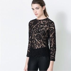 Lace blouse size S,M,L