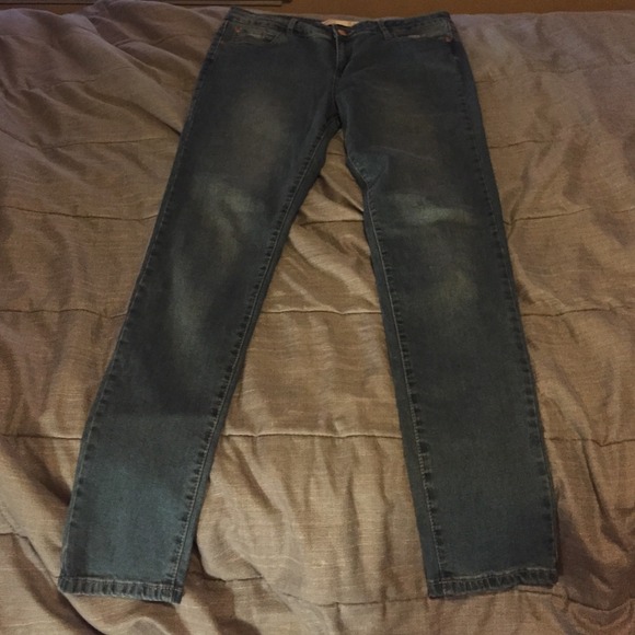 Mid wash denim