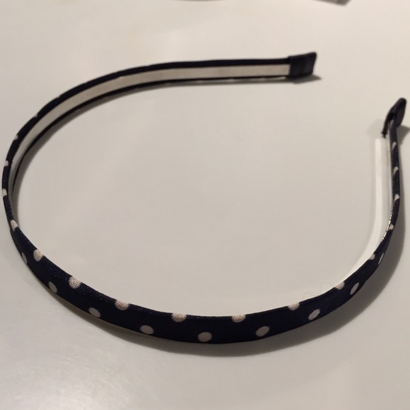 J Crew polka dot headband