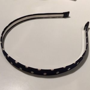 J Crew polka dot headband