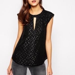 French connection black top. Photo cred:asos.com
