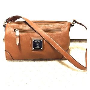 Cognac Leather Purse