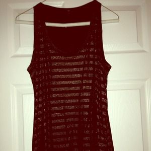 Gap tank with sequins