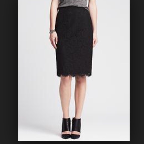 Banana Republic Sloan pencil skirt.