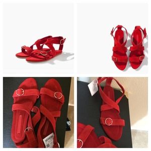 Zara flats size 8 NWT