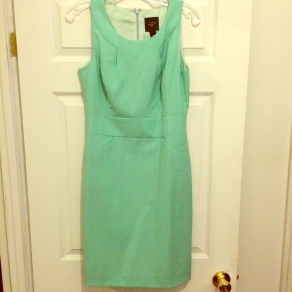 J.Crew Mint Tailored Shift Dress