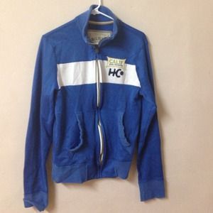 Hollister zip up sweater