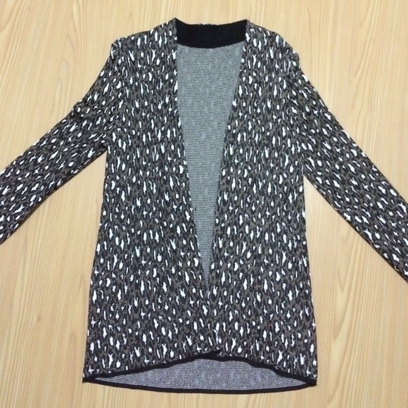 Printed Cardigan