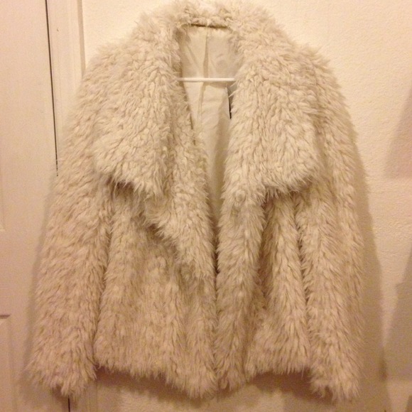 Brandy Melville Outerwear - 🚫TRADED🚫 Furry Coat