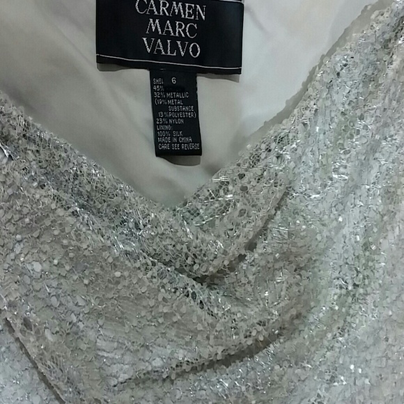 Carmen Marco Valvo sequence top & maxi skirt - Picture 4 of 4