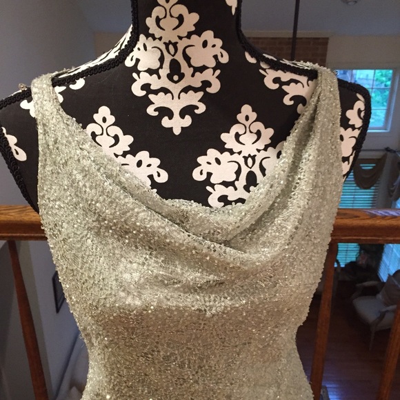 Carmen Marco Valvo sequence top & maxi skirt - Picture 2 of 4