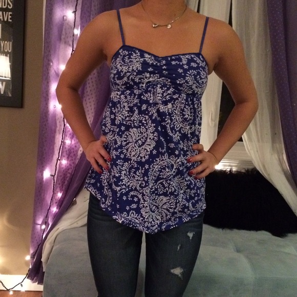 Paisley Tank Top