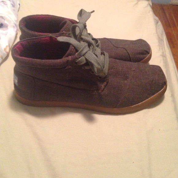Dark Grey TOM Shoes!