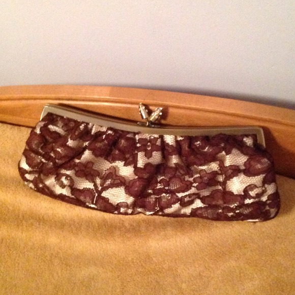 Vintage Handbags - Vintage Lace Clutch *Price Firm*