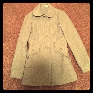 Grey Wool Coat