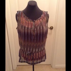 💥SOLD!!💥Multicolored tank