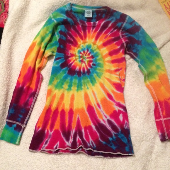 Tie Dye Thermal Shirt