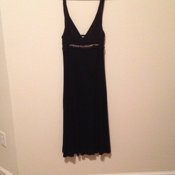 Velvet Brand Black Empire Waist Dress