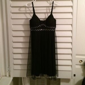 Black semi-formal dress