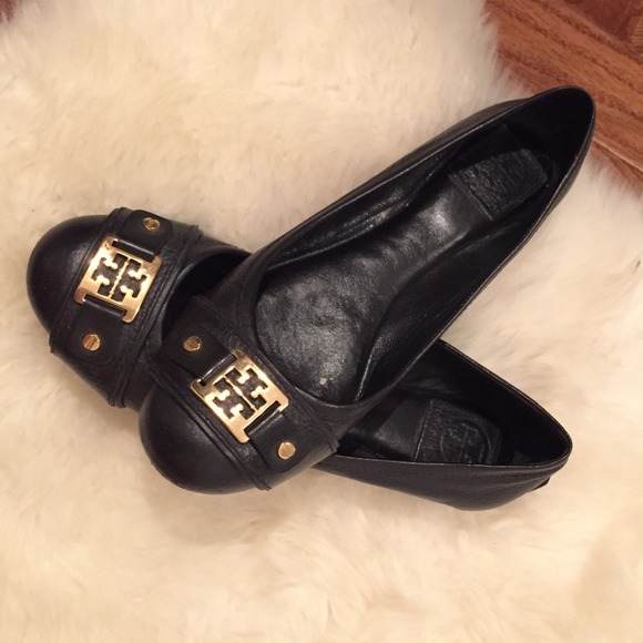 Tory Burch classic black ballet flats